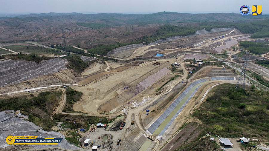 Pembangunan Bendungan Jragung, Kabupaten Semarang, Provinsi Jawa Tengah